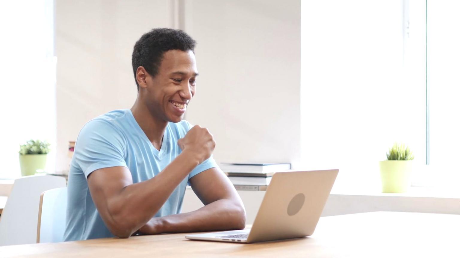 Students analyzing market data collaboratively